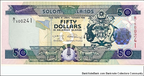 50 Dollars Banknote