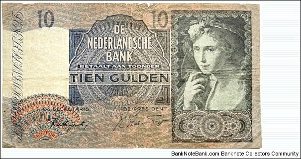 10 Gulden Banknote