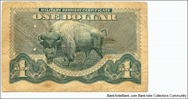 Banknote from USA year 1970