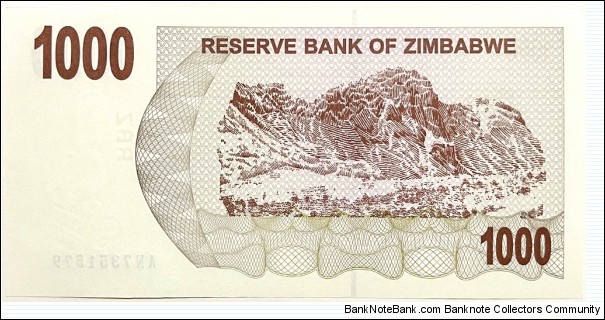 Banknote from Zimbabwe year 2006