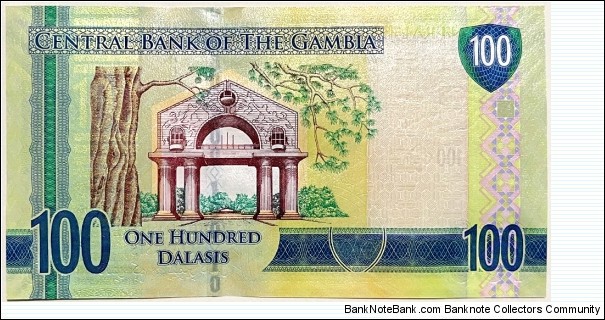 Banknote from Gambia year 2015