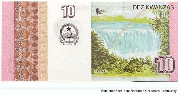 Banknote from Angola year 2012