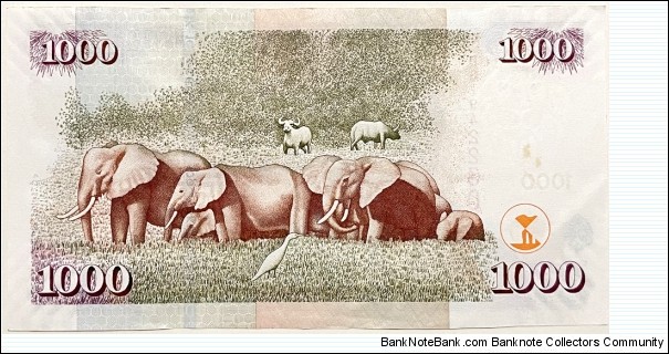 Banknote from Kenya year 2010