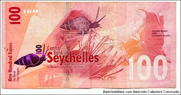 Banknote from Seychelles year 2016