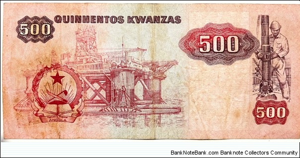 Banknote from Angola year 1984