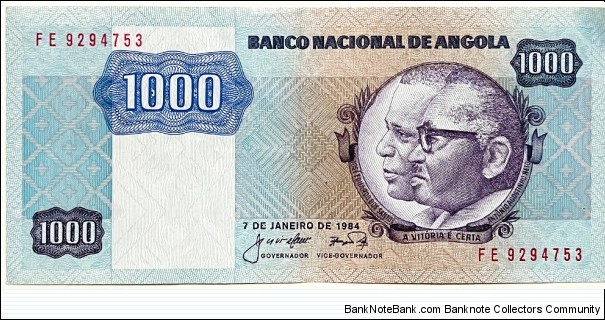 1000 Kwanzas Banknote