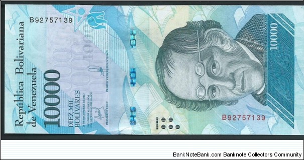 10.000 Bolivares / pk 98b Banknote