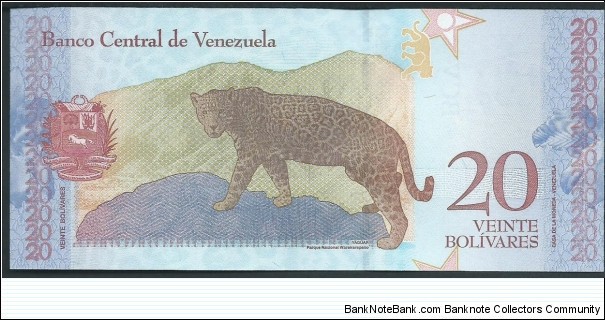 Banknote from Venezuela year 2018