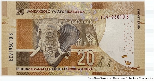 Banknote from South Africa year 2013