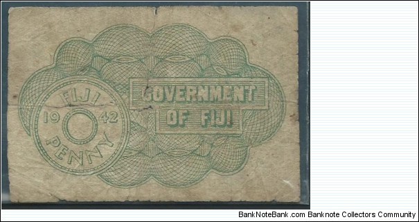 Banknote from Fiji year 1942