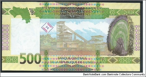 Banknote from Guinea year 2018