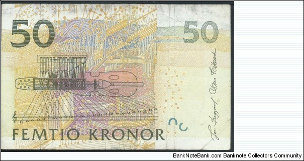 Banknote from Sweden year 2004