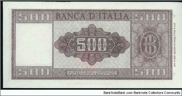 Banknote from Italy year 0