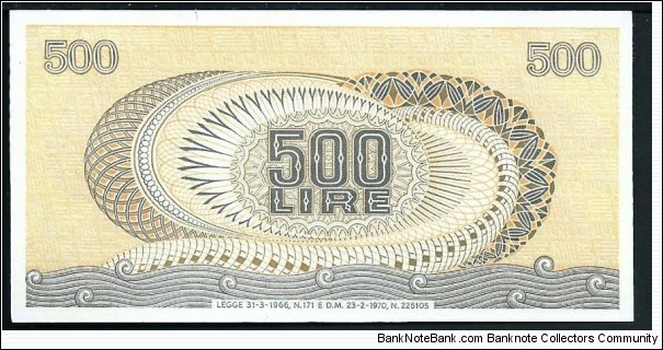 Banknote from Italy year 0