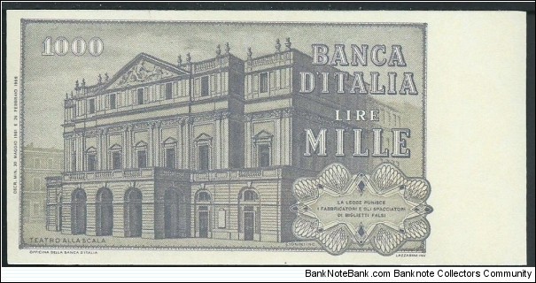 Banknote from Italy year 0