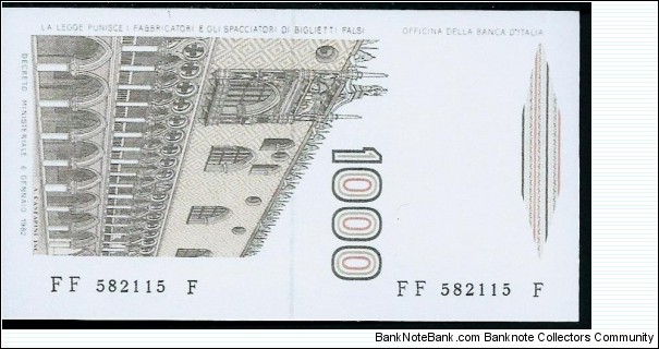 Banknote from Italy year 0