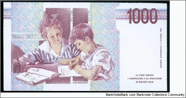 Banknote from Italy year 0