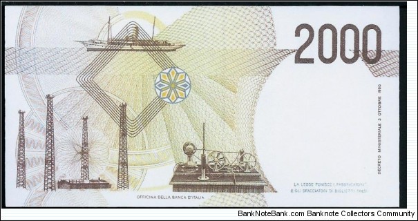 Banknote from Italy year 0