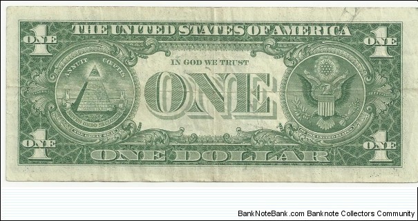 Banknote from USA year 1957