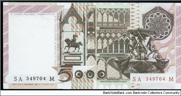 Banknote from Italy year 0