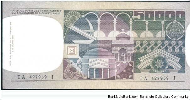 Banknote from Italy year 0