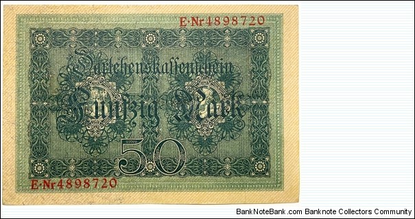 Banknote from Germany year 1914