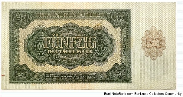 Banknote from Germany year 1948