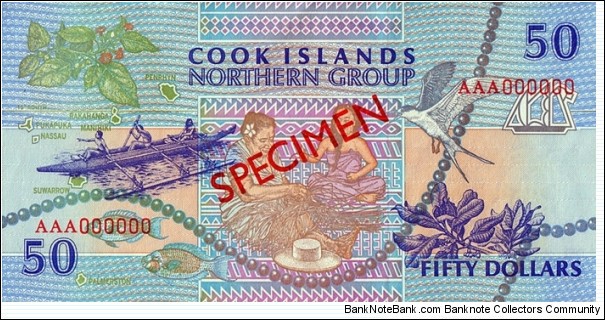 Banknote from Cook Islands year 0