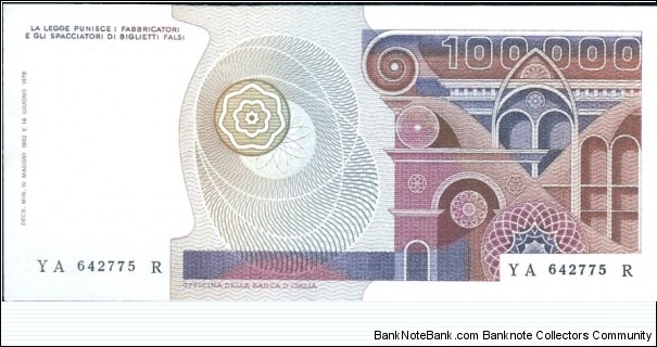 Banknote from Italy year 0