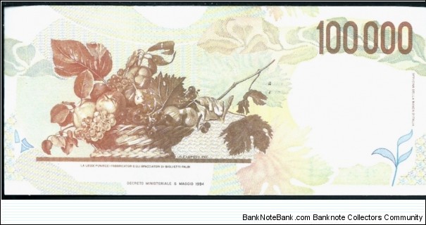 Banknote from Italy year 0