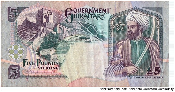 Banknote from Gibraltar year 1995