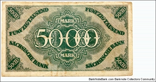 Banknote from Germany year 1923