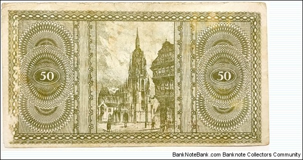 Banknote from Germany year 1923