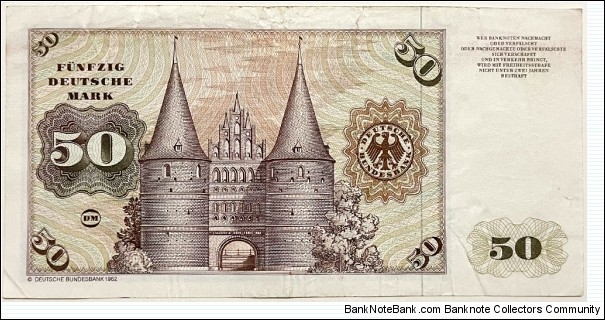 Banknote from Germany year 1980