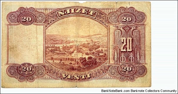 Banknote from Albania year 1926