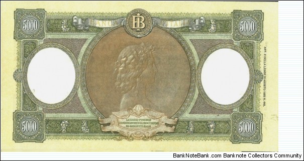 Banknote from Italy year 0