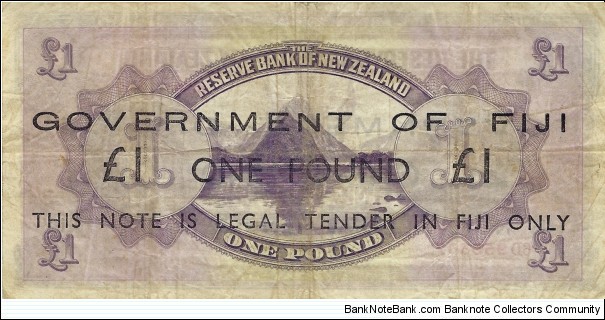 Banknote from Fiji year 1942