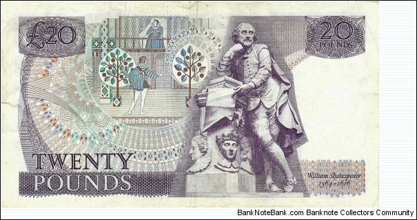 Banknote from United Kingdom year 1981