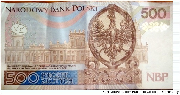 Banknote from Poland year 2017