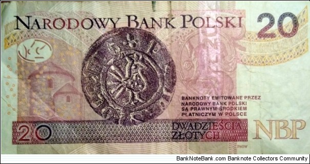 Banknote from Poland year 2016