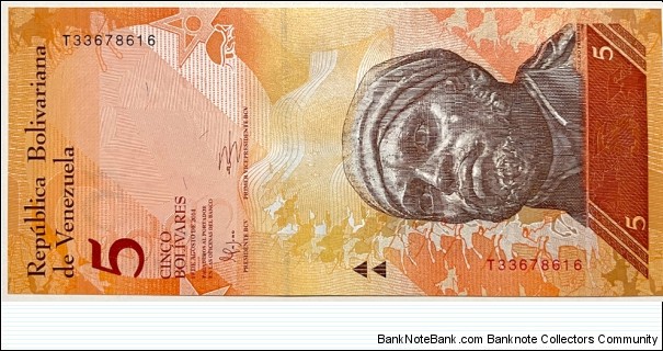 5 Bolivares Banknote