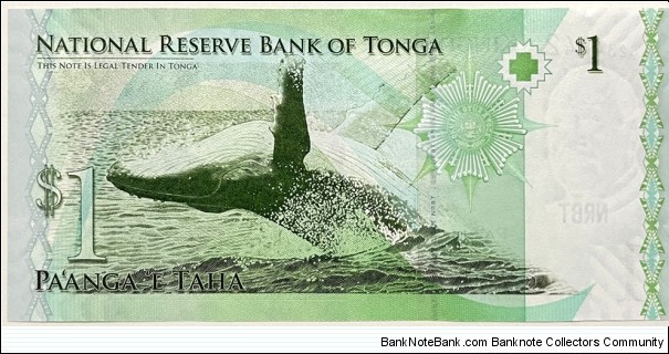 Banknote from Tonga year 2009