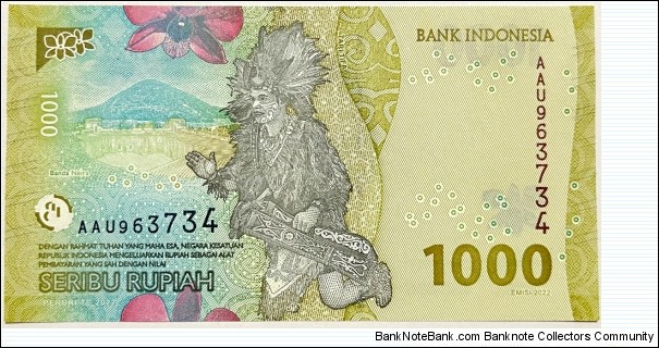 Banknote from Indonesia year 2022