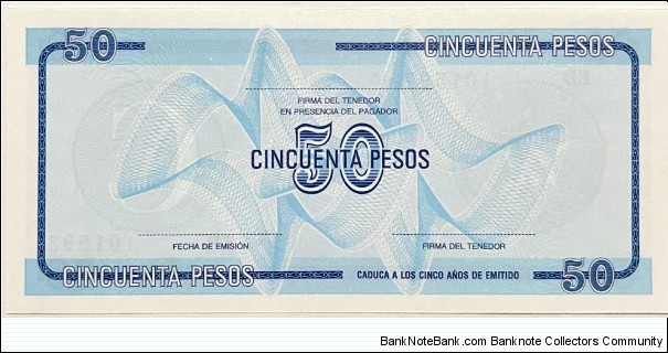 Banknote from Cuba year 1985