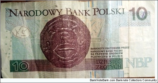 Banknote from Poland year 2016