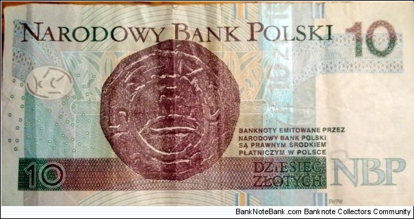 Banknote from Poland year 2016