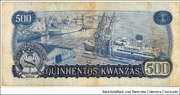 Banknote from Angola year 1979