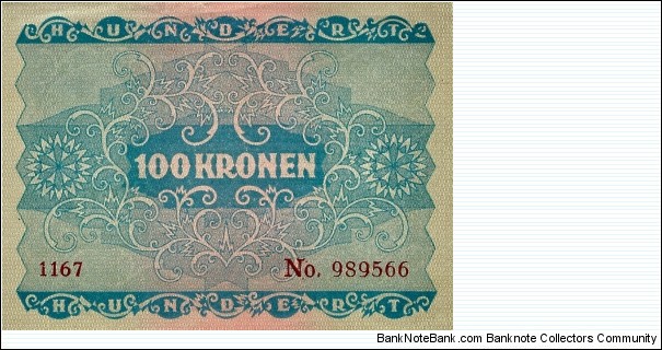 Banknote from Austria year 1922