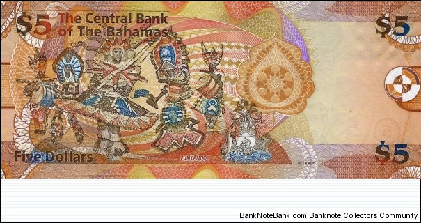 Banknote from Bahamas year 2007