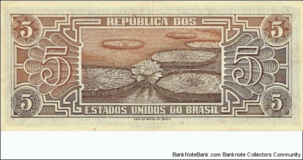 Banknote from Brazil year 1961